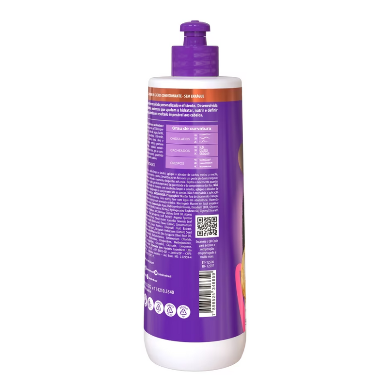Salon Line Ativador de Cachos Super Oleos Nutritivo S.O.S Cachos 500ml