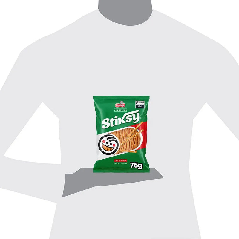 Elma Chips Stiksy 76g - Expiration Date: October 6, 2025