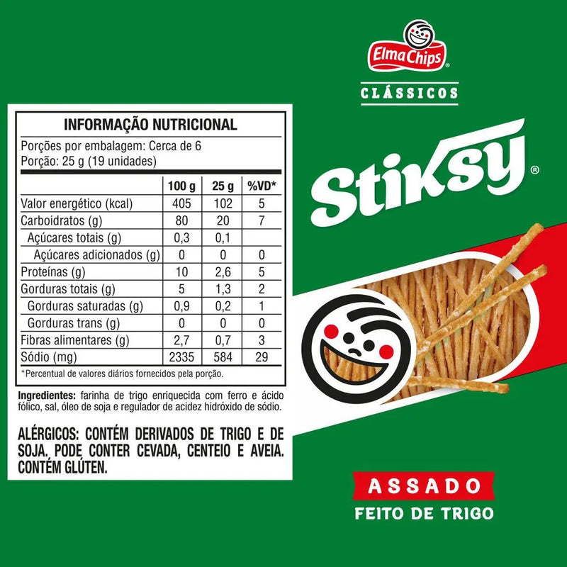 Elma Chips Stiksy 76g - Expiration Date: October 6, 2025