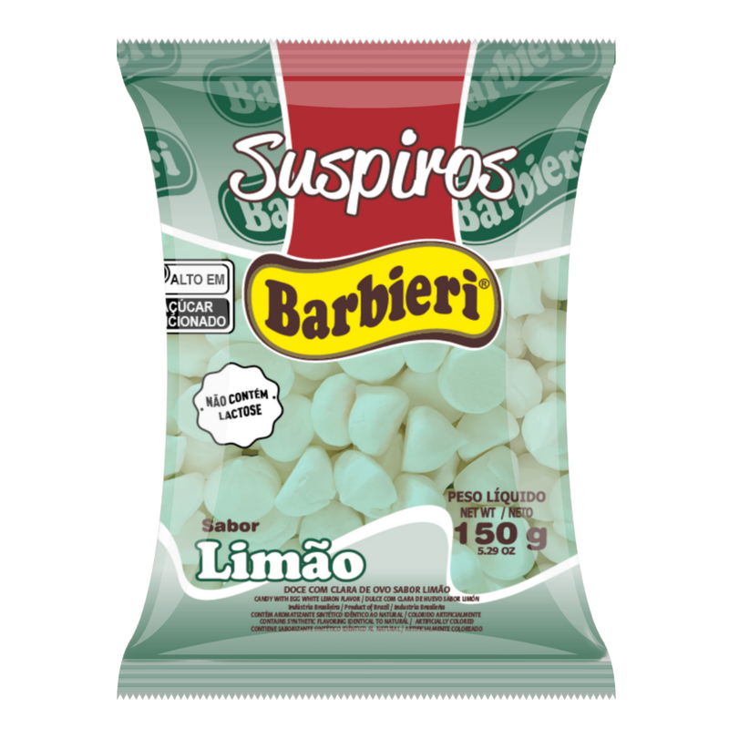 Barbieri Suspiro Sabor Limao 150g