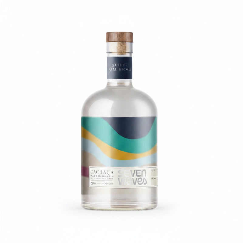 Seven Waves Cachaca Silver 750ml
