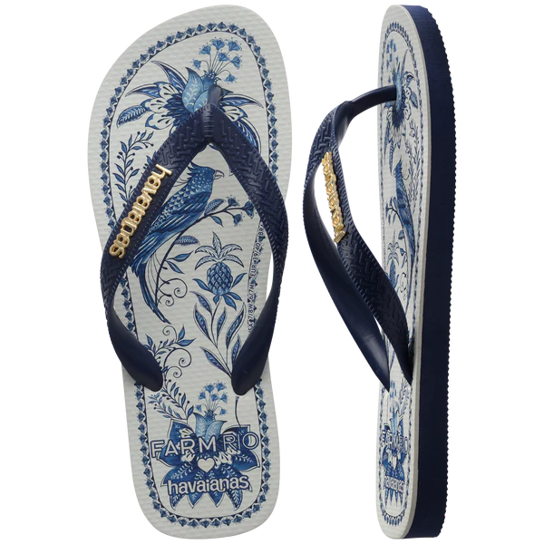Havaianas Chinelo Farm Azul Nina