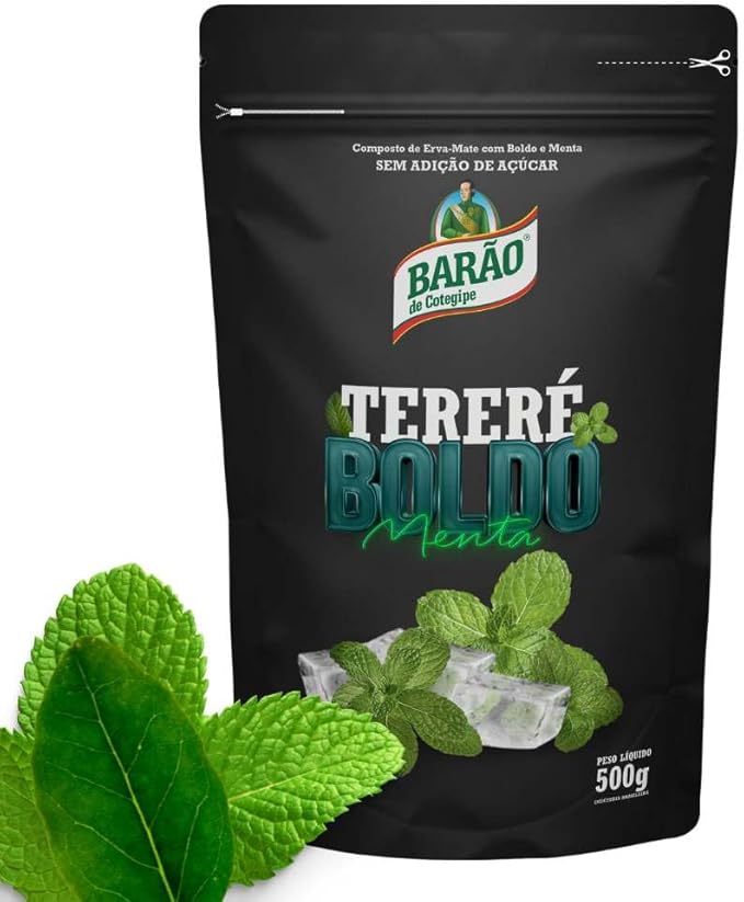 Barao Erva Mate Terere Boldo e Menta 500g