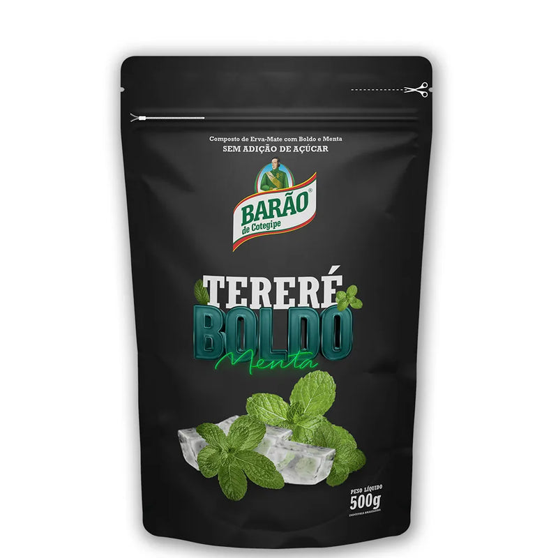 Barao Erva Mate Terere Boldo e Menta 500g