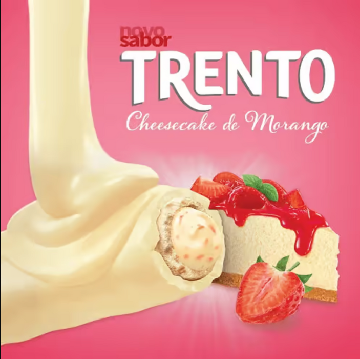 Trento Cheesecake de Morango