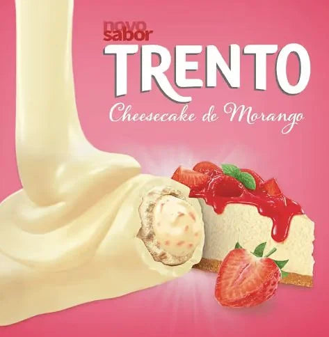 Trento Cheesecake de Morango 29g