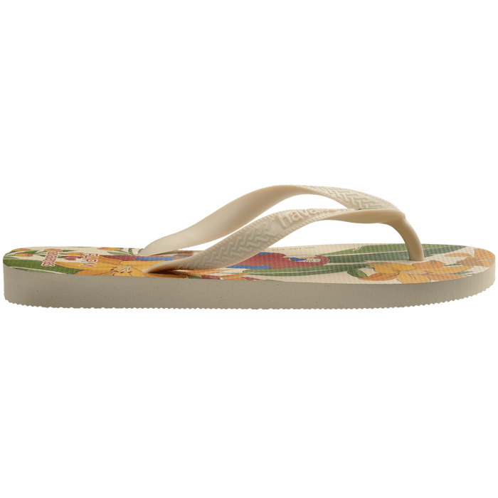 Havaianas Brazil Farm Beige Arara Floral