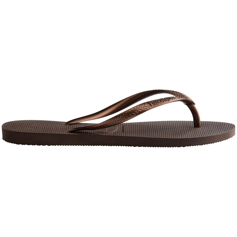 Havaianas Brazil Slim Metallic Brown