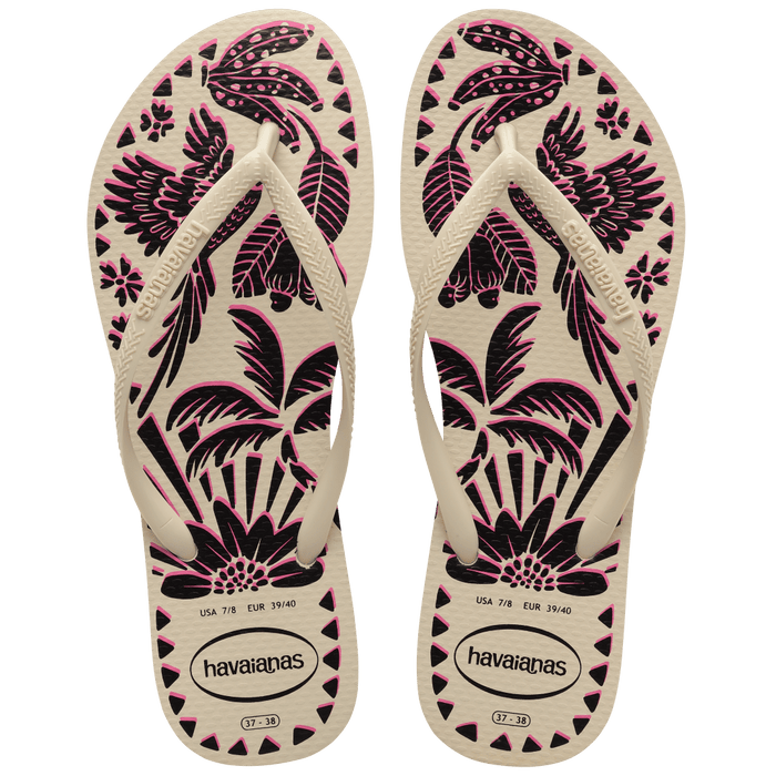 Havaianas Brazil Logo Slim Flip Flop Summer Banana