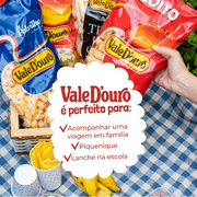 Vale D'Ouro Biscoito de Polvilho Torradinhos de Queijo 200g - Hi Brazil Market