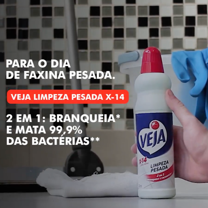 Veja Limpeza Pesada X14 500ml