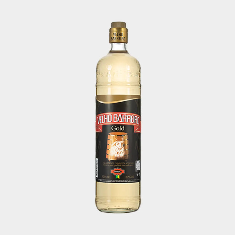 Velho Barreiro Cachaca Gold 1L