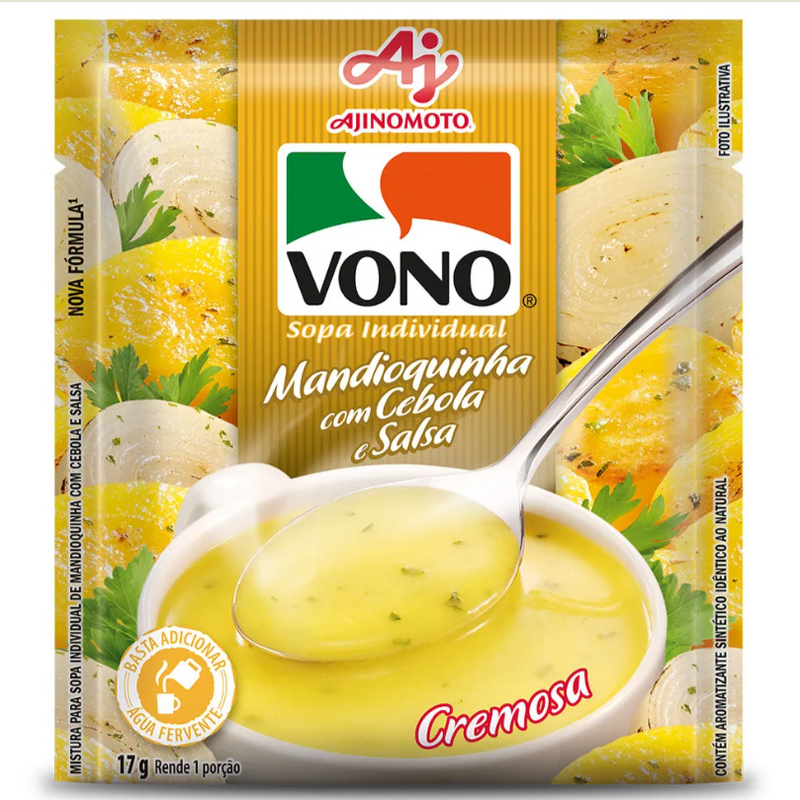 Ajinomoto Vono Mandioquinha com Cebola e Salsa 17g