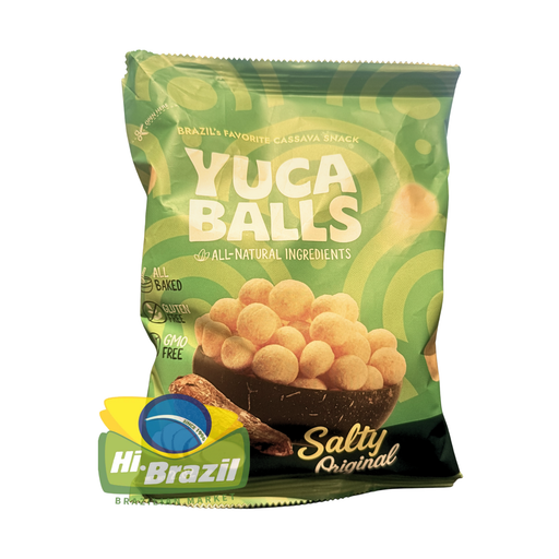 Yuca Balls Salgado 80g - Hi Brazil Market