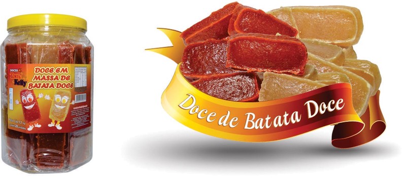 Tony Kelly Red Sweet Potato Paste- Doce de Batata Doce Individual e Balde - Hi Brazil Market