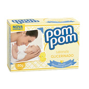 Pompom Sabonete Bebe 80g - Soap Pompom Baby - Hi Brazil Market