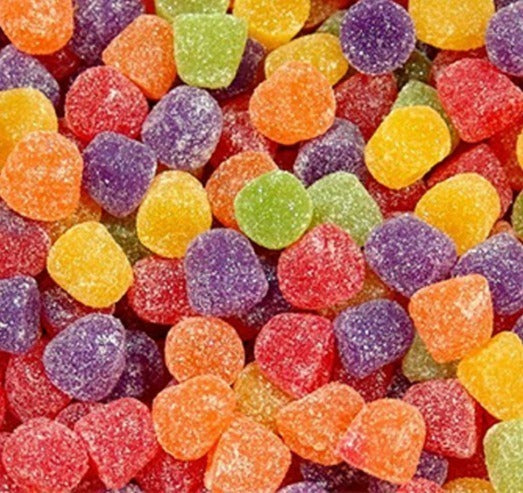 Dori Gomets Gum Drops Assorted Fruit Flavored Jelly - Bala de Goma de Frutas / Jujuba - Hi Brazil Market