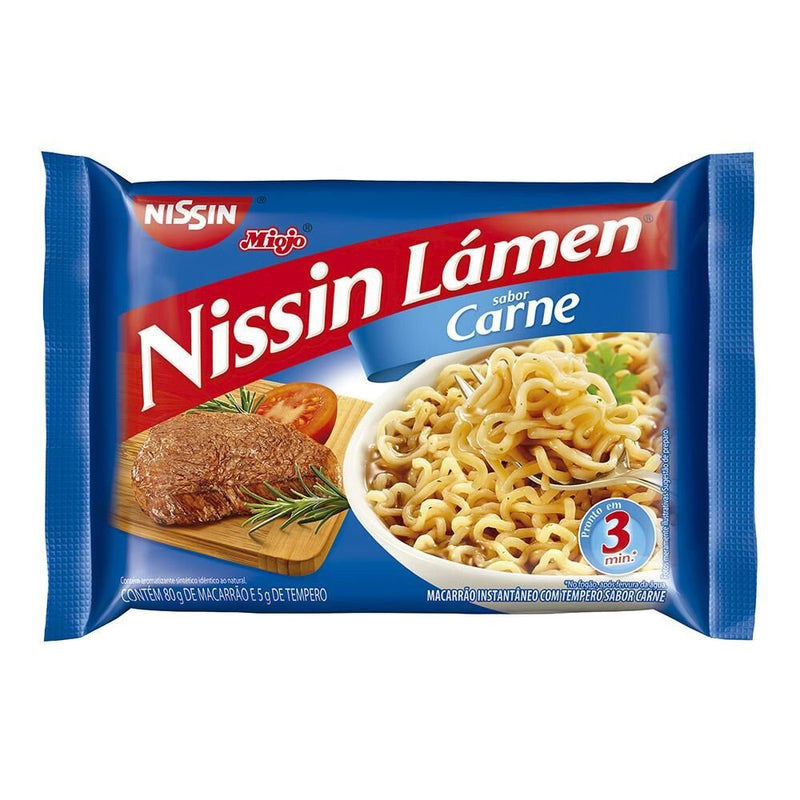 Nissin Miojo Lamen Sabores- Noodle - Hi Brazil Market