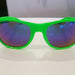 Green Sunglasses Mirrored blue lenses - Oculos de Sol lente espelhada - Hi Brazil Market