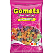 Dori Gomets Gum Drops Assorted Fruit Flavored Jelly - Bala de Goma de Frutas / Jujuba - Hi Brazil Market