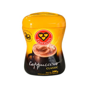 3 Coracoes Cappuccino Classic Instant Coffee Mix - Mistura para preparo de Cappuccino Classic - Hi Brazil Market