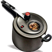 MTA Panela de Pressao Aluminio Antiaderente 4.5 litros - Nonstick Aluminum Pressure Cooker 4.5 liters - Hi Brazil Market