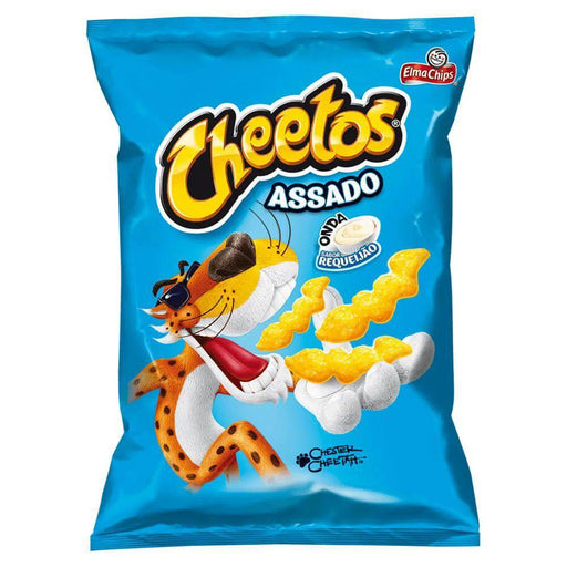 Elma Chips Cheetos Sabor Requeijao 45g - Creamy Cheese Flavored Snack 1.31oz - Hi Brazil Market