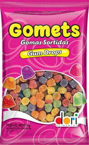 Dori Gomets Gum Drops Assorted Fruit Flavored Jelly - Bala de Goma de Frutas / Jujuba - Hi Brazil Market