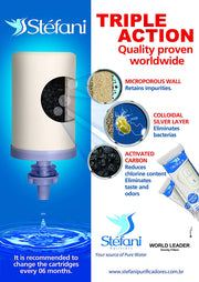 Stefani Terracota Filtro de Barro São João 6 litros - Water Ceramic Filter - Hi Brazil Market