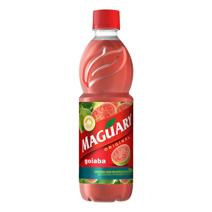 Maguary Guava Concentrated Juice 16.9 fl.oz - Suco de Goiaba Concentrado 500ml - Hi Brazil Market