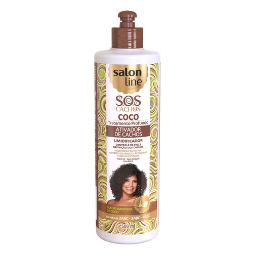 Salon Line S.O.S Cachos - Tratamento profundo Coco - Hi Brazil Market