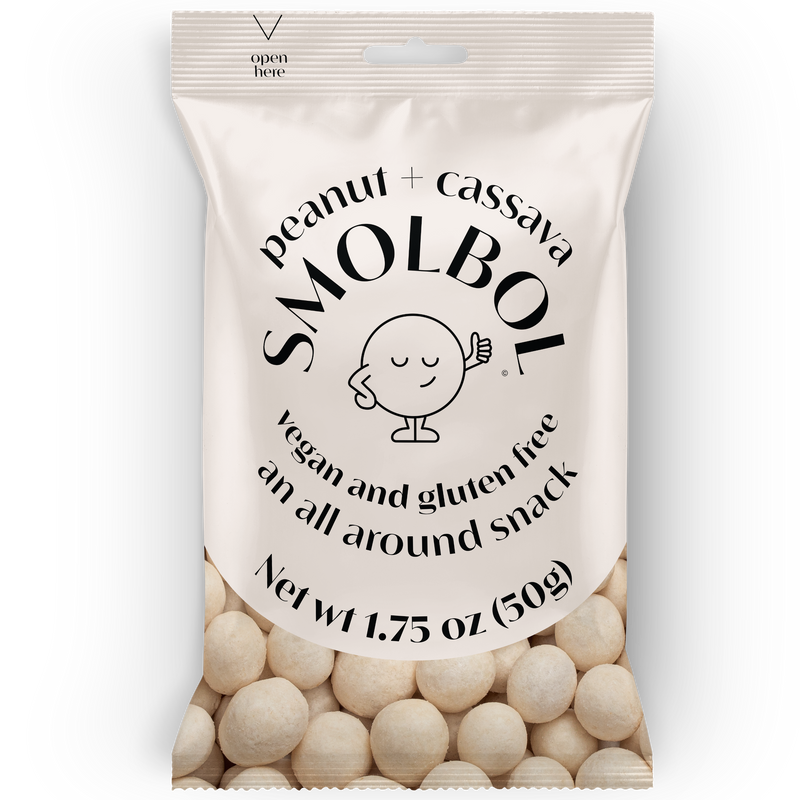 Smolbol Ovinhos de Amendoim - Peanut and Cassava Snacks - Hi Brazil Market