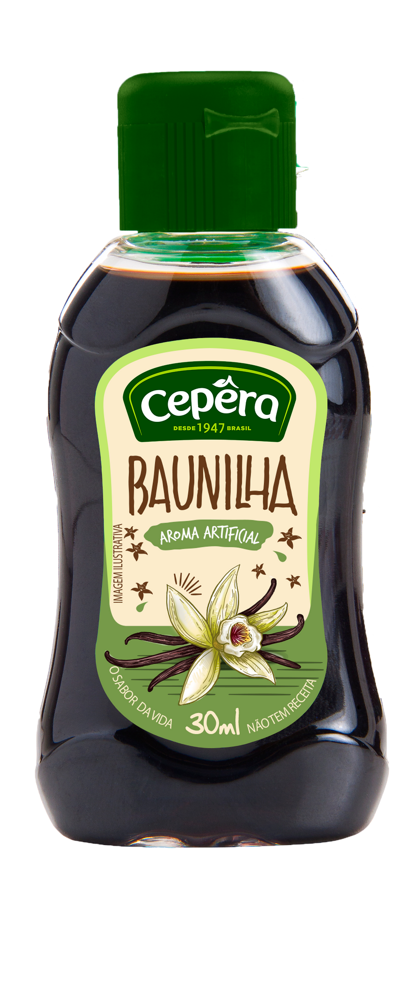 Cepera Aroma Artificial de Baunilha 30 ml - Vanilla Scent 1oz - Hi Brazil Market
