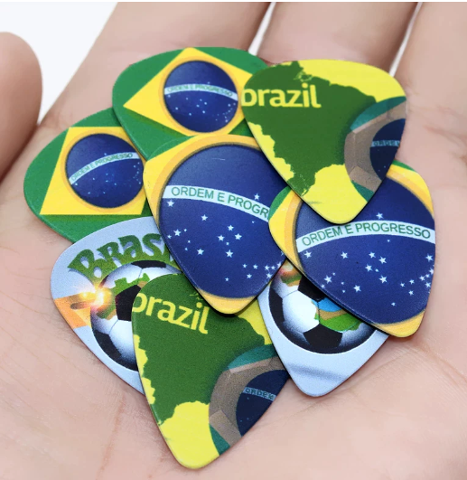 Brasil Palheta Violao/Guitarra - Guitar Picks - Hi Brazil Market