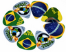 Brasil Palheta Violao/Guitarra - Guitar Picks - Hi Brazil Market