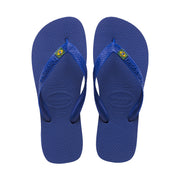 Havaianas Brazil Logo Flip Flops Marine Blue - Hi Brazil Market