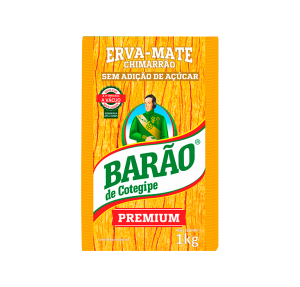 Barao Erva Mate Premium 1kg - Yerba Mate Premium - Hi Brazil Market