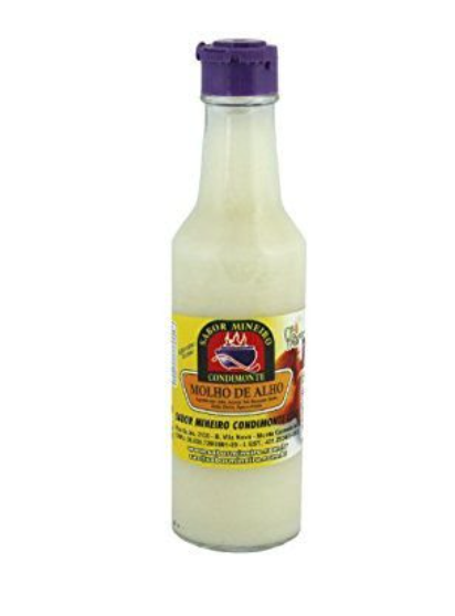 Sabor Mineiro Garlic Souce 4.90 fl oz - Molho de Alho 145 ml - Hi Brazil Market