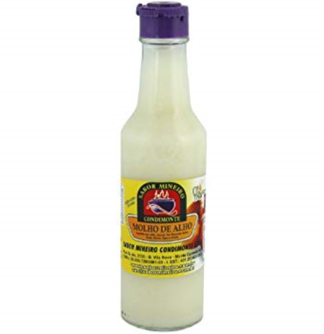 Sabor Mineiro Garlic Souce 4.90 fl oz - Molho de Alho 145 ml - Hi Brazil Market