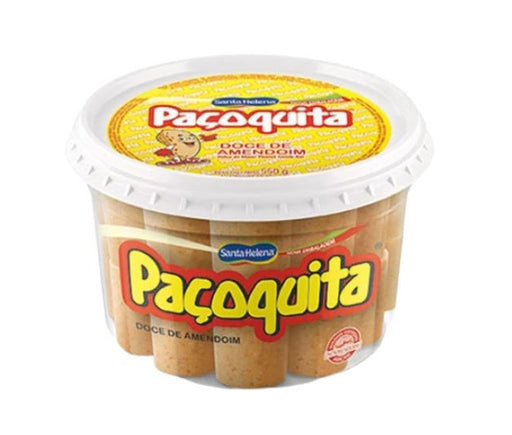 Santa Helena Pacoquita Rolha - Sweet Peanut Candy - Hi Brazil Market
