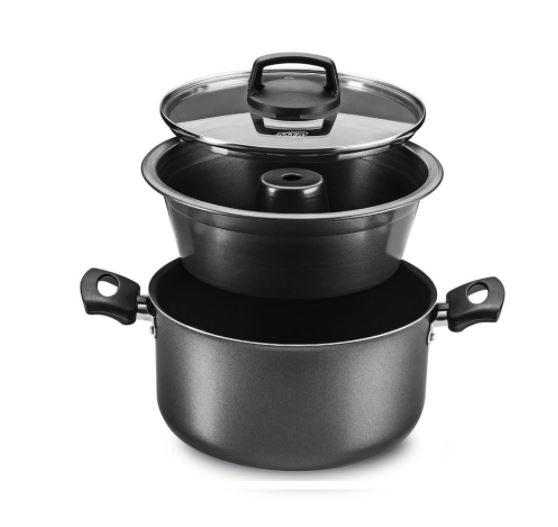 MTA Conjunto para Pudim Banho Maria 3 pecas - Non-stick water bath Set Pudding 3 pieces - Hi Brazil Market