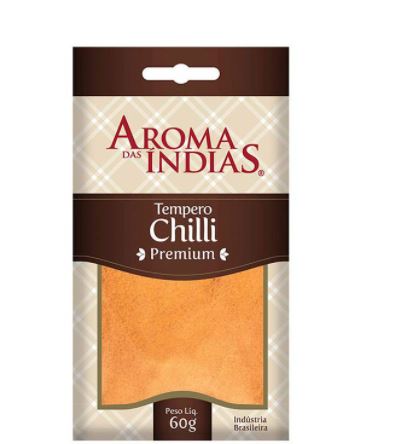 Aroma das Indias Chilli Premium 60g- Chilli - Hi Brazil Market