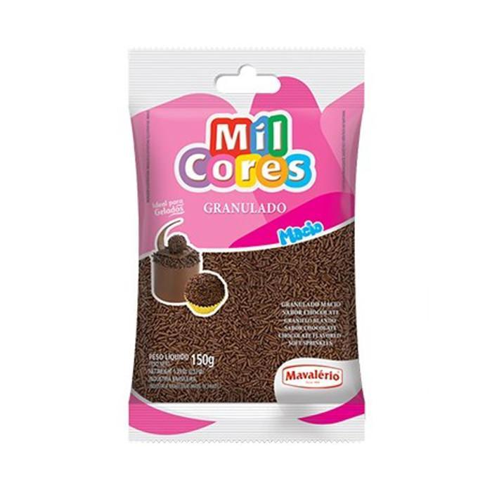 Mavalerio Mil Cores Chocolate Granulado Macio - Chocolate Flakes - Hi Brazil Market