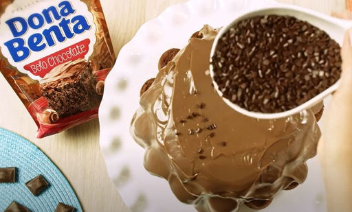 Dona Benta Mistura para Bolo Chocolate 450g - Chocolate Cake Mix 14.3 oz - Hi Brazil Market