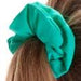 Cotton stretch Solid green Hair Elastic- Elástico cabelo verde - Hi Brazil Market