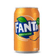 Fanta Laranja lata 350ml - Hi Brazil Market