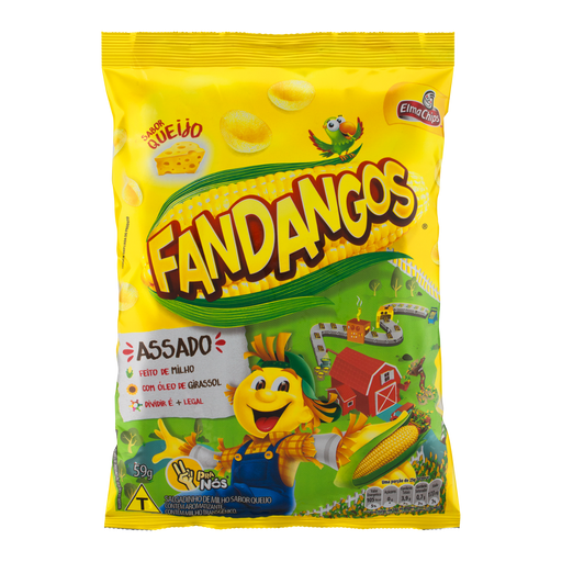 Elma Chips Fandangos Queijo- Corn Chips Cheese flavor - Hi Brazil Market