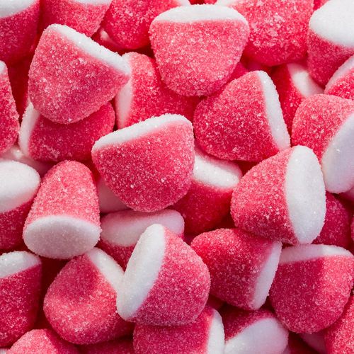 Fini Bala Beijos Sabor Morango 90g - Strawberry Gelatin Candy 3oz - Hi Brazil Market