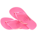 Havaianas Kid`s Slim Gliter Neon Macaron Pink - Flip Flop Macaron Pink - Hi Brazil Market