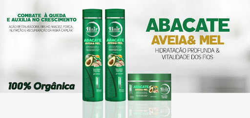 Hair Extrattus Linha Abacate Aveia & Mel - Hi Brazil Market